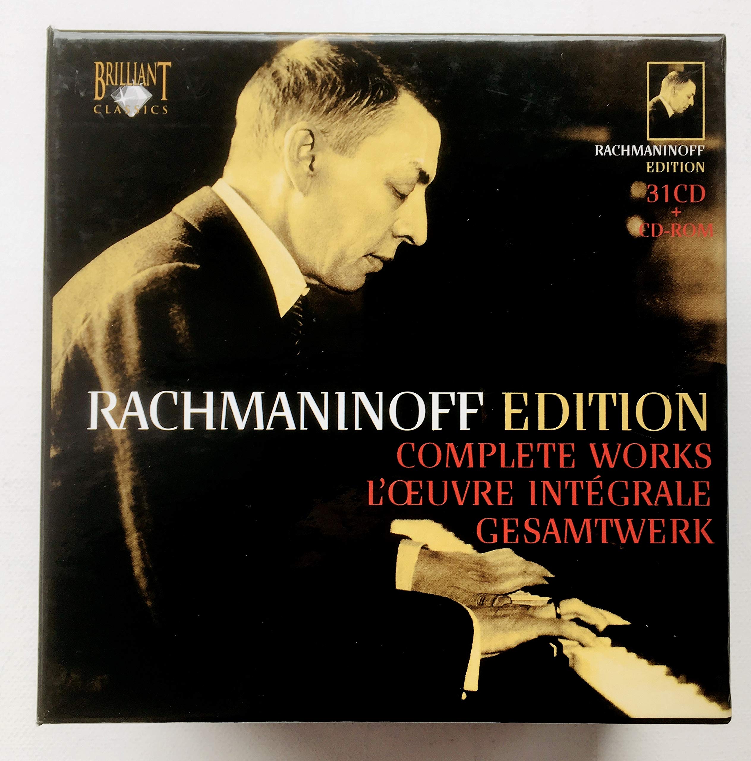 SERGEI RACHMANINOFF The Complete 10枚組 Rachmaninoff Edition - Complete Works (Brilliant Classics): Amazon